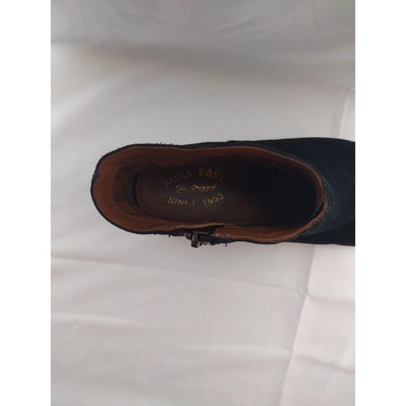 Kork Ease Giba Black Suede Bootie US 7M Leather Like New - Picture 5 of 6